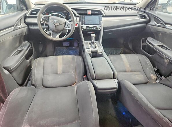 19XFC2F78JE008843 2018 HONDA CIVIC Белый Вид панели приборов