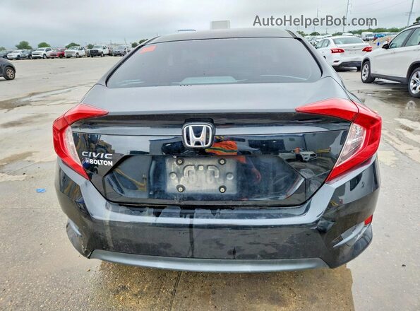 19XFC2F79GE003191 2016 HONDA CIVIC Black Rear view