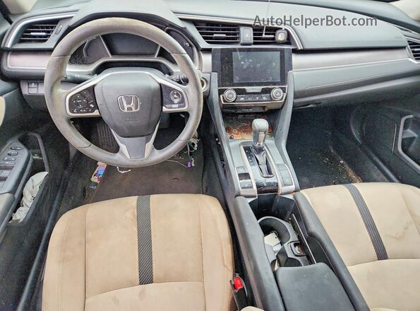 19XFC2F79GE003191 2016 HONDA CIVIC Black Dashboard view