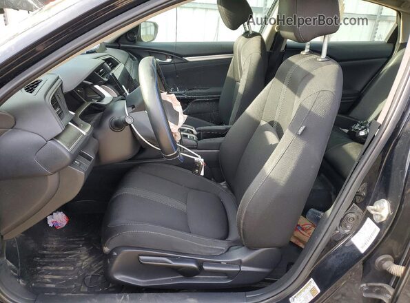 19XFC2F79GE033596 2016 HONDA CIVIC Black Front interior view
