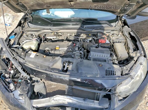 19XFC2F79GE033596 2016 HONDA CIVIC Black Rear interior view