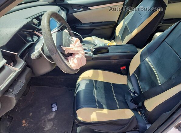 19XFC2F79GE204623 2016 HONDA CIVIC White Вид салону спереду