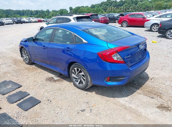 19XFC2F79GE207134 2016 HONDA CIVIC Blue Trasero izquierdo