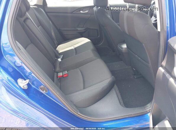 19XFC2F79GE207134 2016 HONDA CIVIC Blue Vista de la etiqueta del VIN