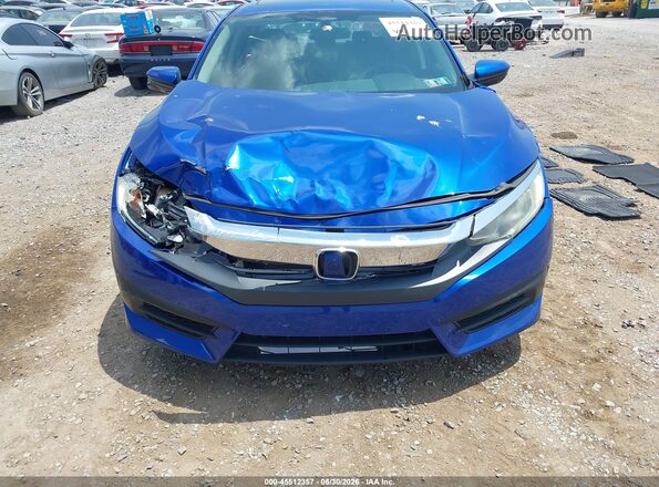 19XFC2F79GE207134 2016 HONDA CIVIC Blue Vista del cuadro de instrumentos