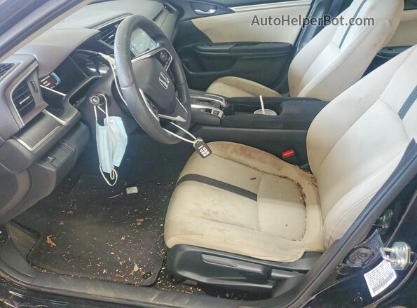 19XFC2F79GE231062 2016 HONDA CIVIC Black Вид салону спереду