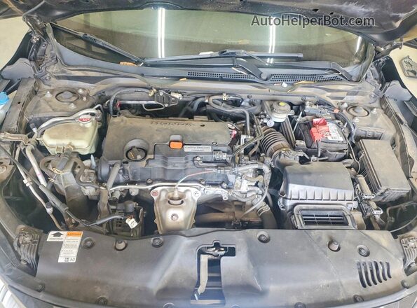 19XFC2F79GE231062 2016 HONDA CIVIC Black Вид задньої частини салону