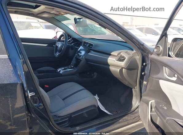 19XFC2F79GE239128 2016 HONDA CIVIC Black Front interior view