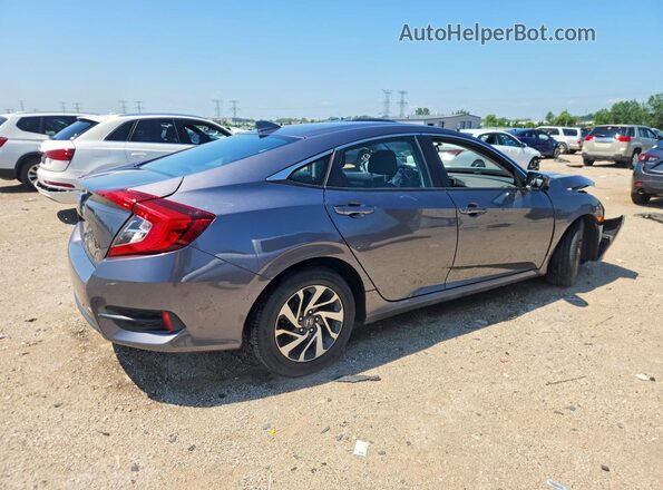 19XFC2F79HE004035 2017 HONDA CIVIC Gray Trasero derecho