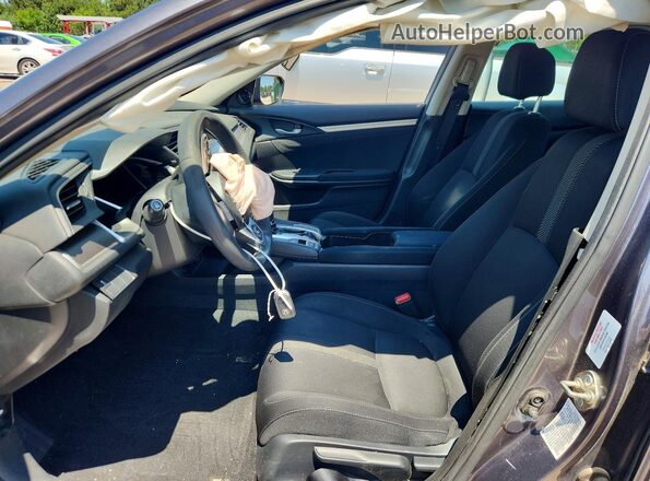 19XFC2F79HE004035 2017 HONDA CIVIC Gray Vista interior delantera
