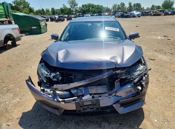 19XFC2F79HE004035 2017 HONDA CIVIC Gray Vista frontal