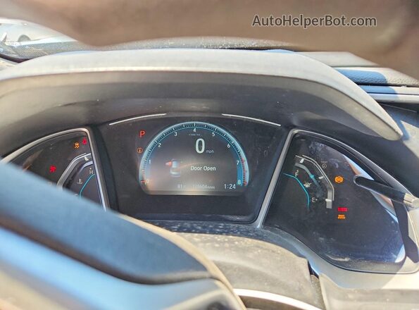 19XFC2F79HE004035 2017 HONDA CIVIC Gray Vista del cuadro de instrumentos