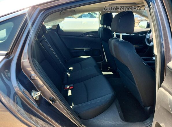 19XFC2F79HE004035 2017 HONDA CIVIC Gray Vista de los asientos traseros