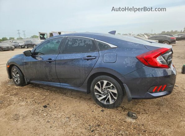 19XFC2F79HE034300 2017 HONDA CIVIC Black Հետևի ձախ