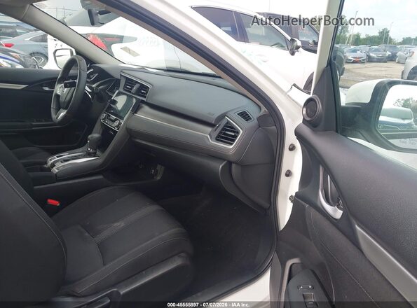 19XFC2F79HE038010 2017 HONDA CIVIC White Widok wnętrza z przodu