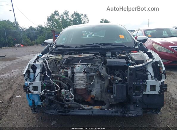19XFC2F79HE038010 2017 HONDA CIVIC White Widok wnętrza z tyłu