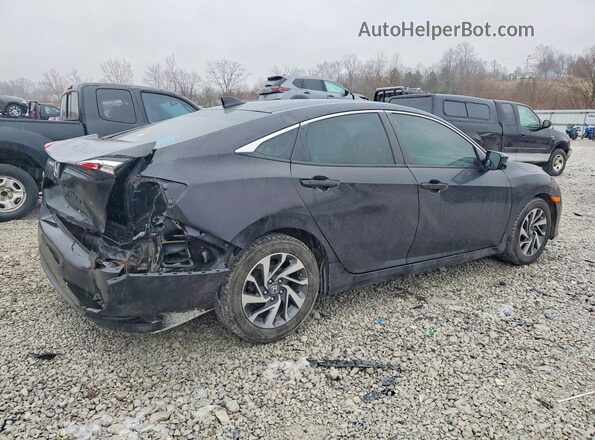 19XFC2F79HE051954 2017 HONDA CIVIC Черный Задняя правая четверть