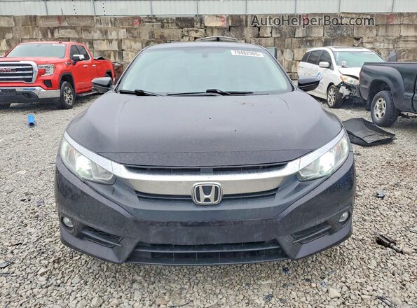 19XFC2F79HE051954 2017 HONDA CIVIC Черный Вид спереди