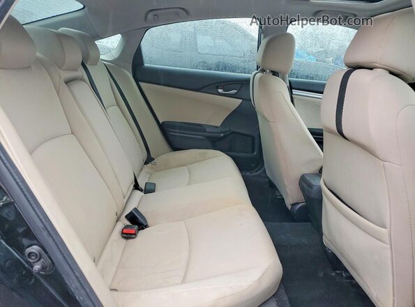 19XFC2F79HE051954 2017 HONDA CIVIC Черный Вид задних сидений