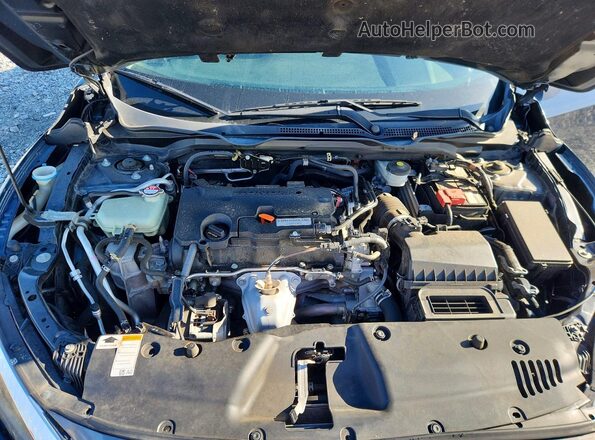 19XFC2F79HE071119 2017 HONDA CIVIC Blue Вид задньої частини салону