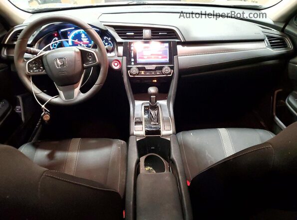 19XFC2F79HE205370 2017 HONDA CIVIC Silver წინა პანელის ხედი