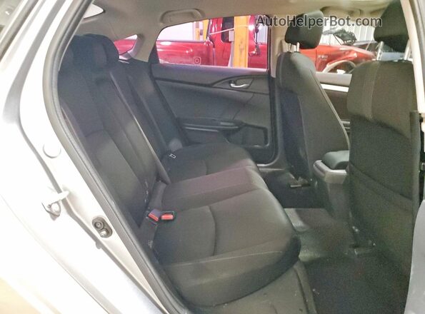 19XFC2F79HE205370 2017 HONDA CIVIC Silver უკანა სავარძლების ხედი