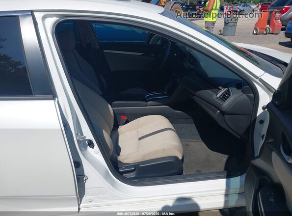19XFC2F79JE203382 2018 HONDA CIVIC White წინა სალონის ხედი