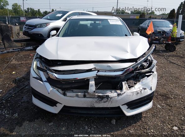 19XFC2F7XGE051895 2016 HONDA CIVIC White ხელსაწყოთა პანელის ხედი