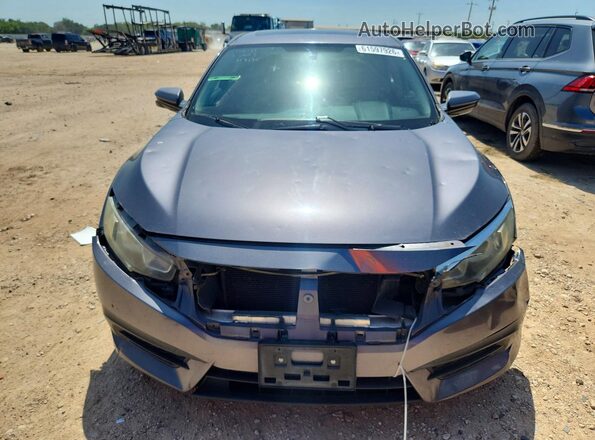 19XFC2F7XGE065683 2016 HONDA CIVIC Gray Вид спереду