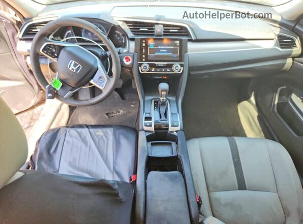19XFC2F7XGE065683 2016 HONDA CIVIC Gray Вид панелі приладів