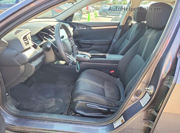 19XFC2F7XGE074657 2016 HONDA CIVIC Gray Front interior view