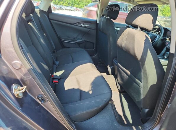 19XFC2F7XGE074657 2016 HONDA CIVIC Gray Rear seats view