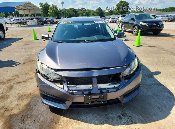 19XFC2F7XGE074657 2016 HONDA CIVIC Gray Front view