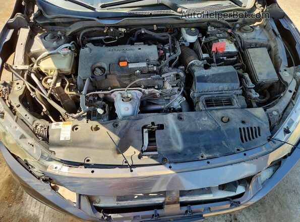 19XFC2F7XGE074657 2016 HONDA CIVIC Gray Rear interior view