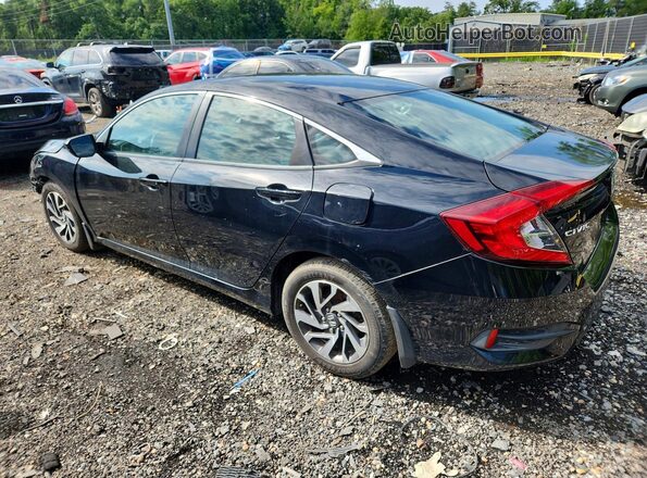 19XFC2F7XGE090504 2016 HONDA CIVIC Black Задня ліва чверть