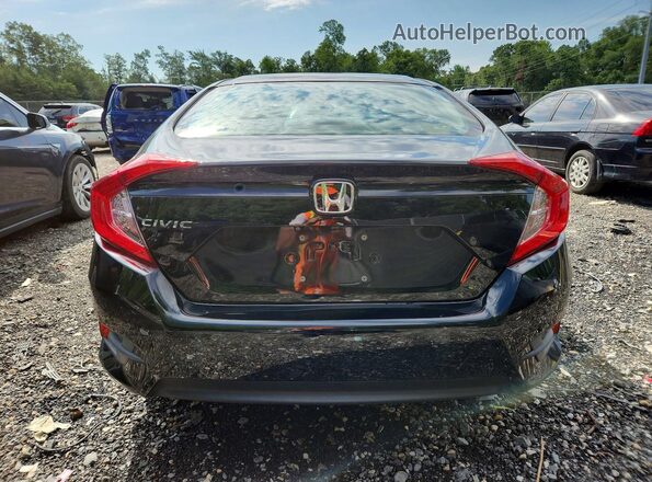 19XFC2F7XGE090504 2016 HONDA CIVIC Black Вид ззаду