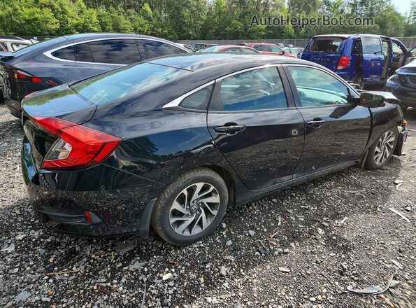 19XFC2F7XGE090504 2016 HONDA CIVIC Black Задня права чверть