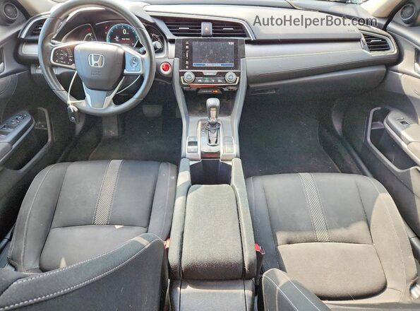 19XFC2F7XGE090504 2016 HONDA CIVIC Black Вид панелі приладів