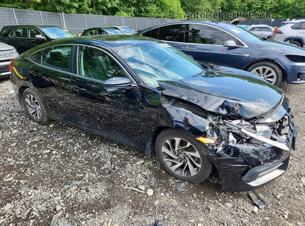 19XFC2F7XGE090504 2016 HONDA CIVIC Black Передня права чверть