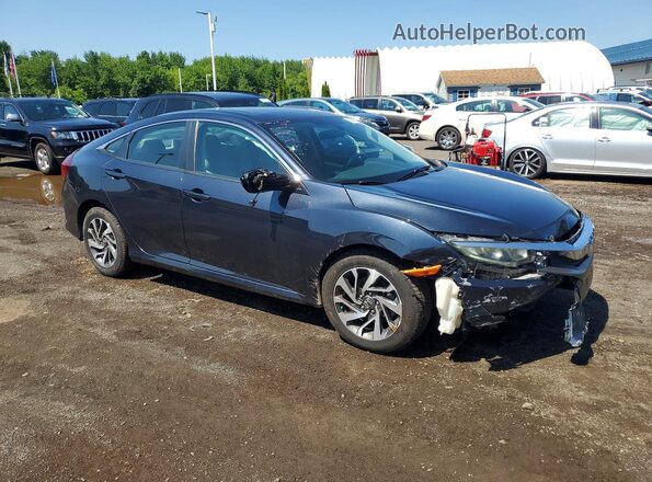 19XFC2F7XGE228705 2016 HONDA CIVIC Blue წინა მარჯვენა