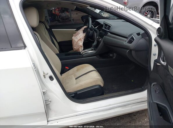 19XFC2F7XGE233922 2016 HONDA CIVIC Белый Вид салона спереди