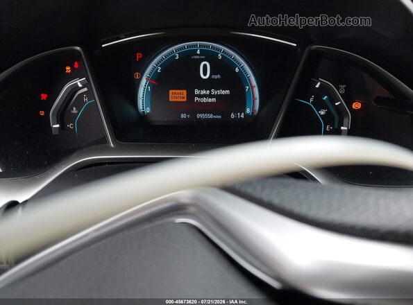 19XFC2F7XGE233922 2016 HONDA CIVIC Белый Вид задних сидений