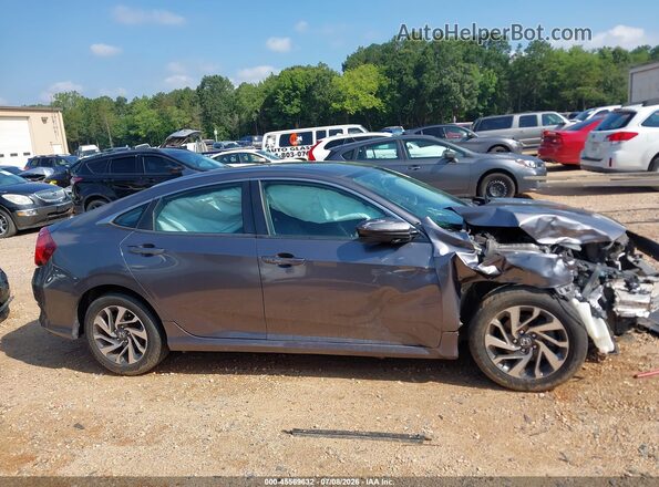 19XFC2F7XHE017991 2017 HONDA CIVIC Gray Սարքավորումների վահանակի տեսք