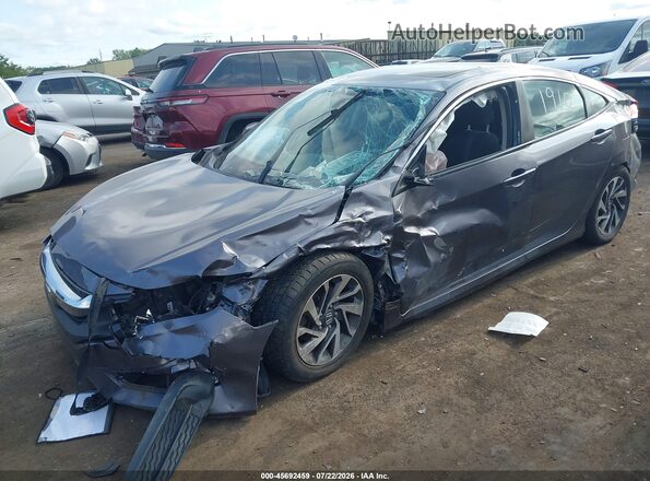 19XFC2F7XHE031910 2017 HONDA CIVIC Gray Przód lewy