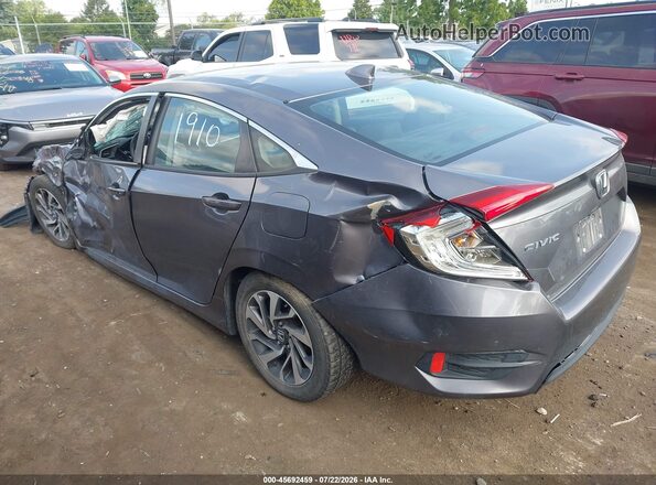19XFC2F7XHE031910 2017 HONDA CIVIC Gray Tył lewy