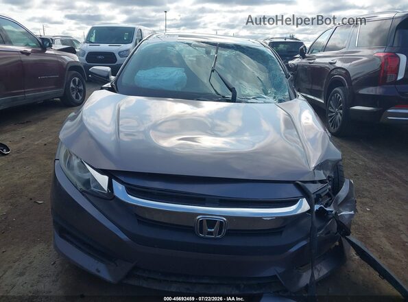 19XFC2F7XHE031910 2017 HONDA CIVIC Gray Widok zestawu wskaźników