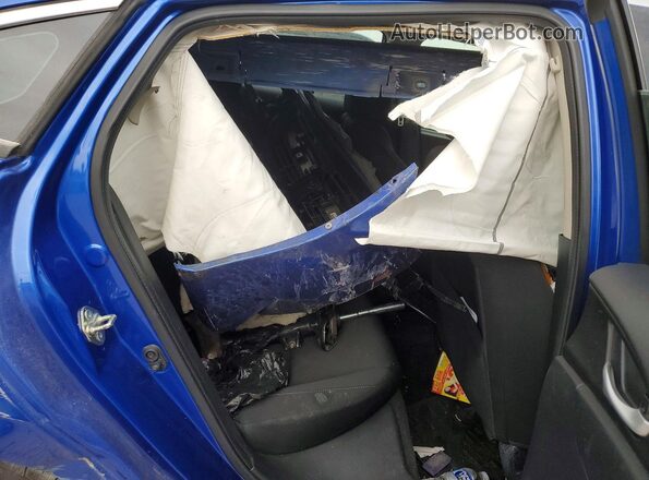 19XFC2F7XHE061294 2017 HONDA CIVIC Blue Հետևի նստատեղերի տեսք