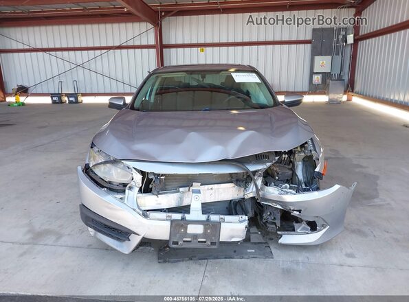 19XFC2F7XHE220296 2017 HONDA CIVIC Silver Vista del cuadro de instrumentos