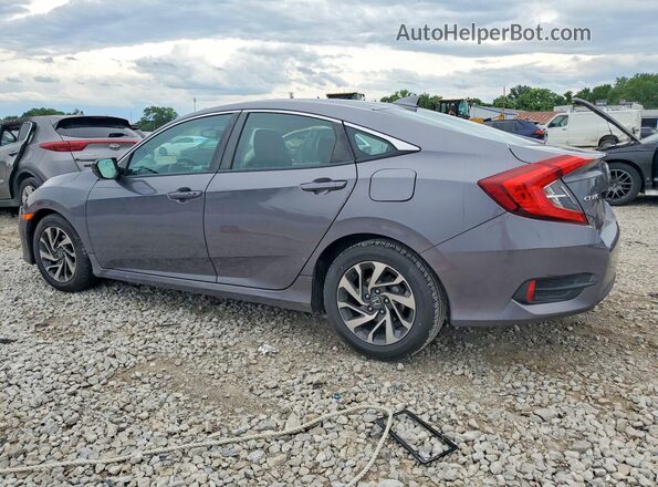 19XFC2F7XJE003496 2018 HONDA CIVIC Серый Задняя левая четверть
