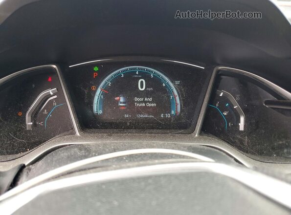 19XFC2F7XJE003496 2018 HONDA CIVIC Серый Вид щитка приборов